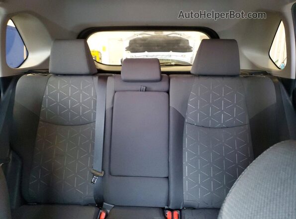 2T3B1RFV6LW127378 2020 TOYOTA RAV4 Gray Rear seats view