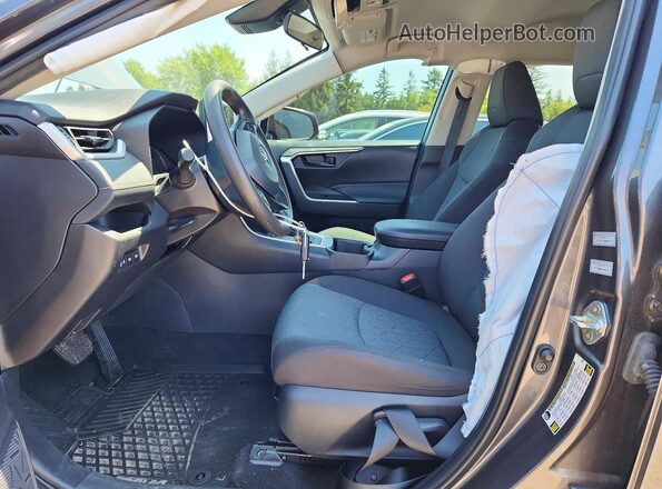 2T3B1RFV6SC543057 2025 TOYOTA RAV4 Gray Widok wnętrza z przodu