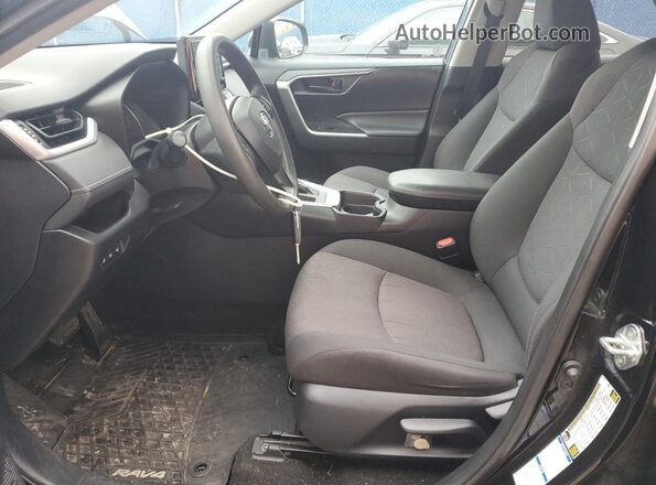 2T3B1RFV7KW048509 2019 TOYOTA RAV4 Black Widok wnętrza z przodu