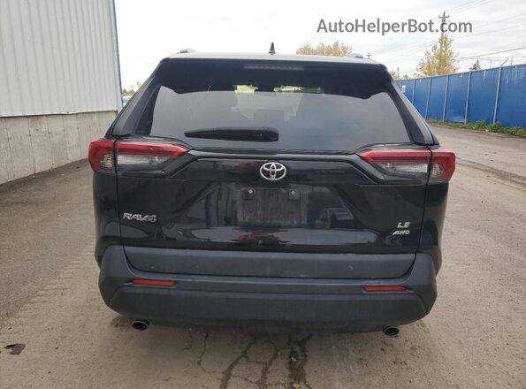 2T3B1RFV7KW048509 2019 TOYOTA RAV4 Black Widok z tyłu