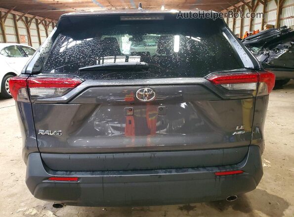 2T3B1RFV7MC252344 2021 TOYOTA RAV4 Gray Widok z tyłu