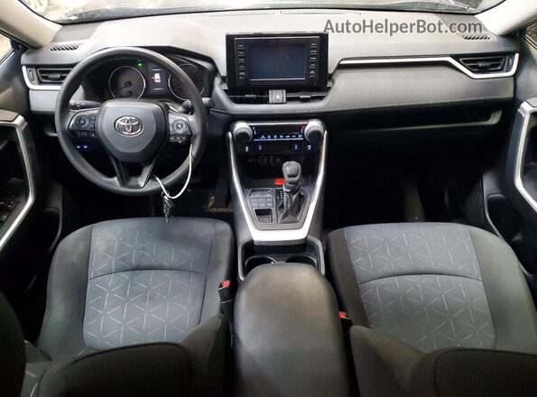 2T3B1RFV7MC252344 2021 TOYOTA RAV4 Gray Widok deski rozdzielczej