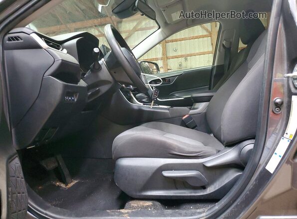 2T3B1RFV7MC252344 2021 TOYOTA RAV4 Gray Widok wnętrza z przodu