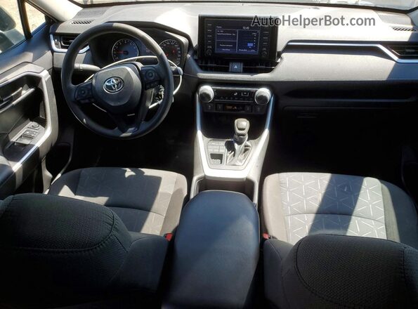 2T3B1RFV8NC303240 2022 TOYOTA RAV4 Black Dashboard view