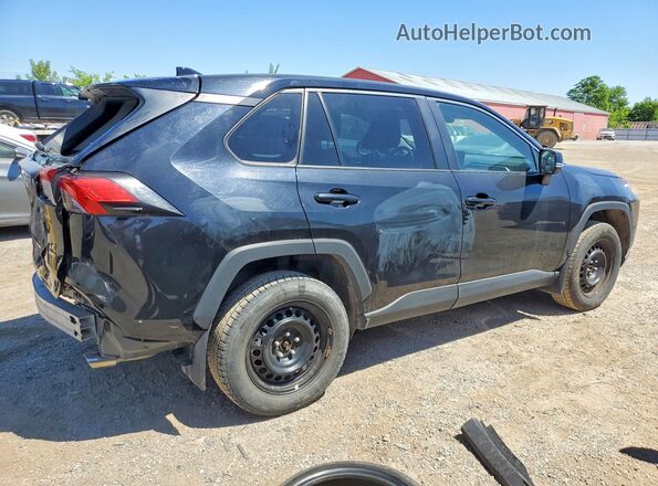 2T3B1RFV8NC303240 2022 TOYOTA RAV4 Black Rear right