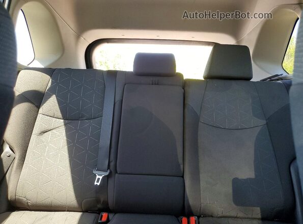 2T3B1RFV8NC303240 2022 TOYOTA RAV4 Black Rear seats view