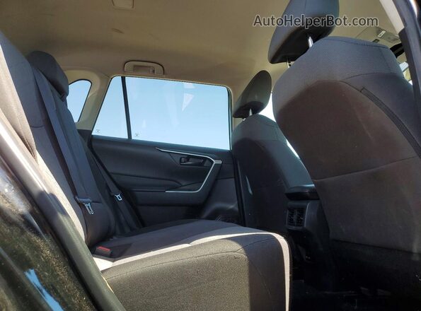 2T3B1RFV8NC303240 2022 TOYOTA RAV4 Black Rear interior view