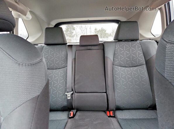 2T3B1RFV9SC538712 2025 TOYOTA RAV4 Silver უკანა სავარძლების ხედი