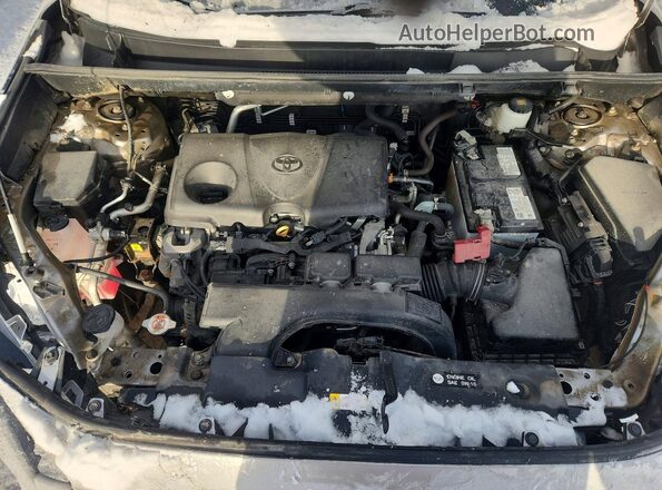 2T3B1RFVXMC242746 2021 TOYOTA RAV4 Silver Rear interior view