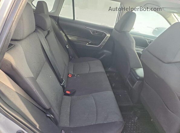 2T3B1RFVXMC242746 2021 TOYOTA RAV4 Silver Rear seats view
