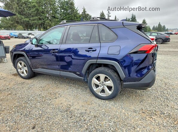 2T3B6RFV3MW008562 2021 TOYOTA RAV4 Blue Հետևի ձախ