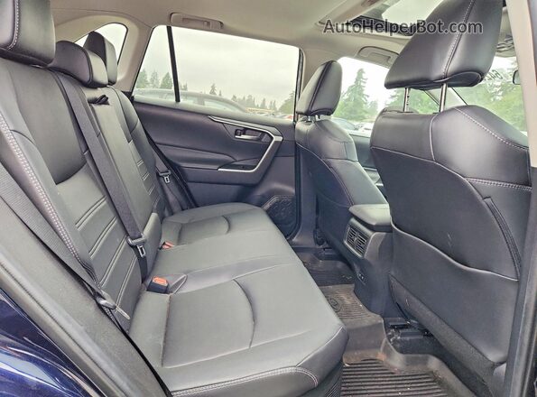 2T3B6RFV3MW008562 2021 TOYOTA RAV4 Blue Սալոնի հետևի տեսք