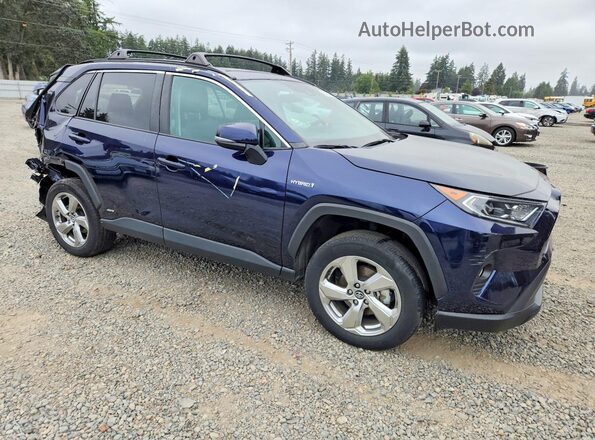 2T3B6RFV3MW008562 2021 TOYOTA RAV4 Blue Առջևի աջ