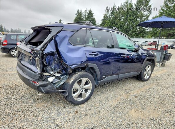 2T3B6RFV3MW008562 2021 TOYOTA RAV4 Blue Հետևի աջ