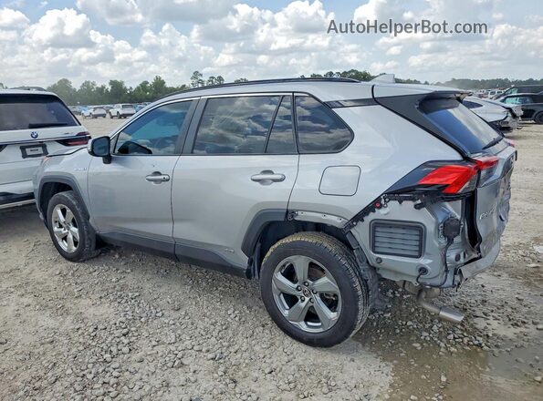 2T3B6RFV3MW020386 2021 TOYOTA RAV4 Silver Rear left