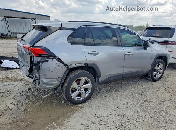 2T3B6RFV3MW020386 2021 TOYOTA RAV4 Silver Rear right