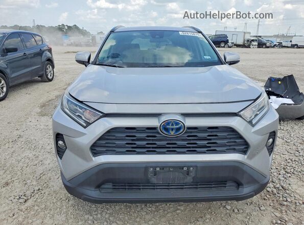 2T3B6RFV3MW020386 2021 TOYOTA RAV4 Silver Front view