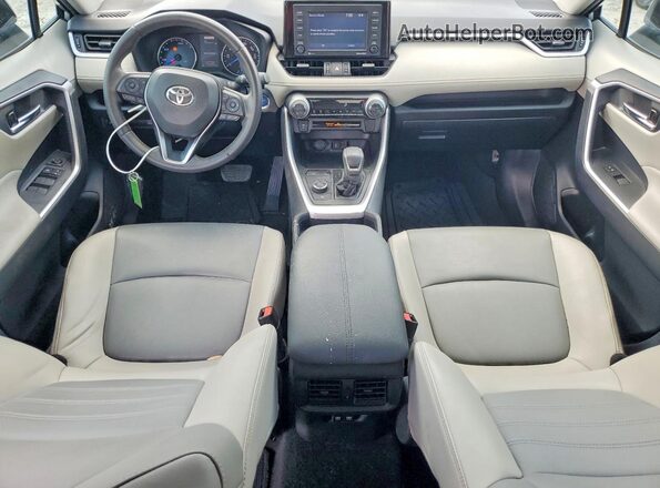 2T3B6RFV3MW020386 2021 TOYOTA RAV4 Silver Dashboard view
