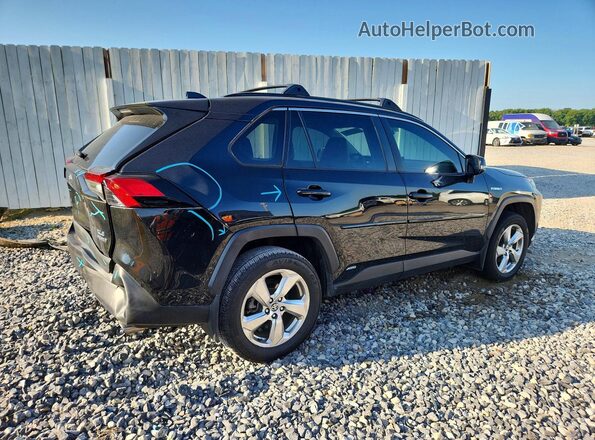 2T3B6RFV3MW022283 2021 TOYOTA RAV4 Black Trasero derecho