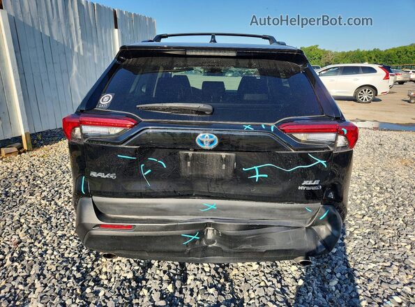 2T3B6RFV3MW022283 2021 TOYOTA RAV4 Black Vista trasera