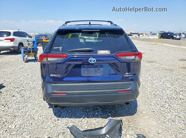 2T3B6RFV8MW028838 2021 TOYOTA RAV4 Blue Vista trasera