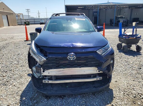 2T3B6RFV8MW028838 2021 TOYOTA RAV4 Blue Vista frontal