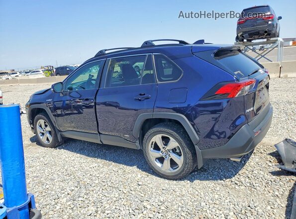 2T3B6RFV8MW028838 2021 TOYOTA RAV4 Blue Trasero izquierdo