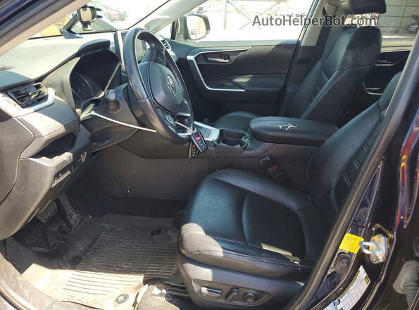 2T3B6RFV8MW028838 2021 TOYOTA RAV4 Blue Vista interior delantera