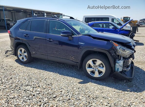 2T3B6RFV8MW028838 2021 TOYOTA RAV4 Blue Delantero derecho