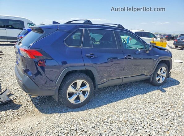 2T3B6RFV8MW028838 2021 TOYOTA RAV4 Blue Trasero derecho