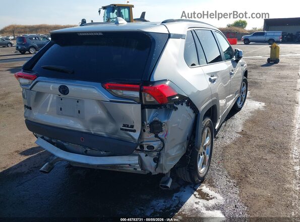2T3B6RFV8MW028855 2021 TOYOTA RAV4 HYBRID Gray უკანა მარჯვენა