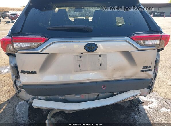 2T3B6RFV8MW028855 2021 TOYOTA RAV4 HYBRID Gray წინა ხედი