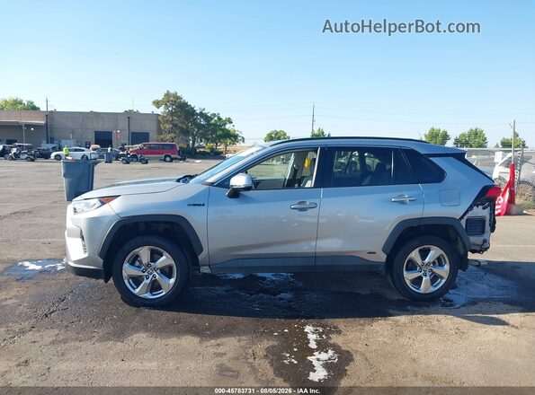 2T3B6RFV8MW028855 2021 TOYOTA RAV4 HYBRID Gray სალონის 360-გრადუსიანი ხედი