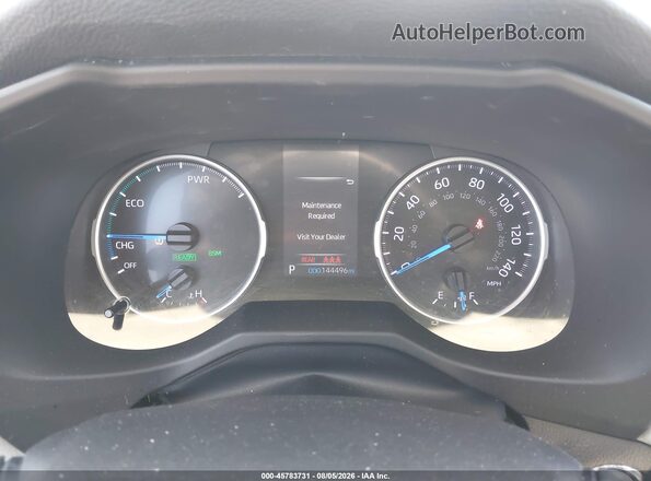 2T3B6RFV8MW028855 2021 TOYOTA RAV4 HYBRID Gray უკანა სავარძლების ხედი