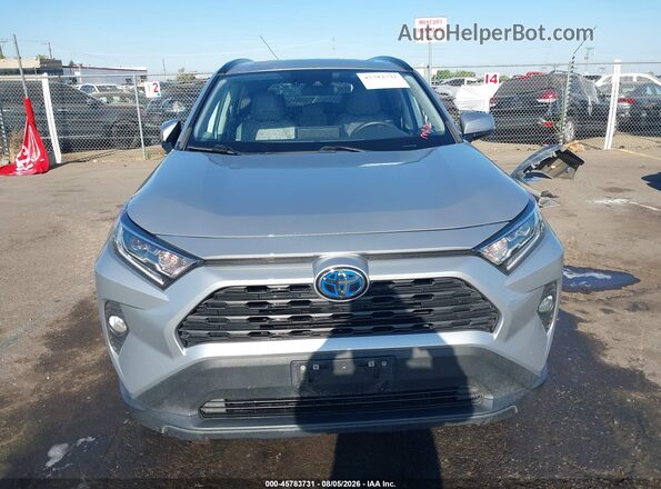 2T3B6RFV8MW028855 2021 TOYOTA RAV4 HYBRID Gray ხელსაწყოთა პანელის ხედი