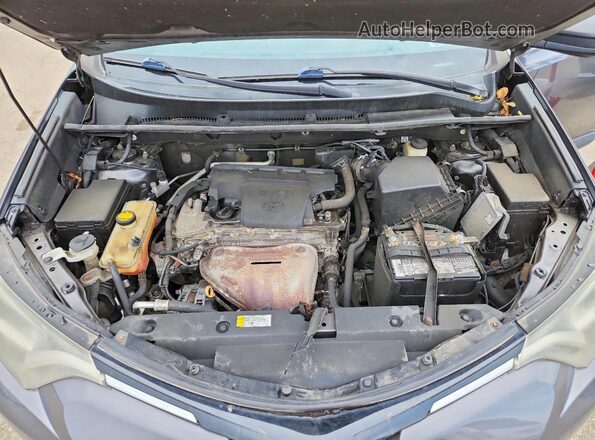 2T3BFREV0GW537084 2016 TOYOTA RAV4 Серый Вид подкапотного пространства