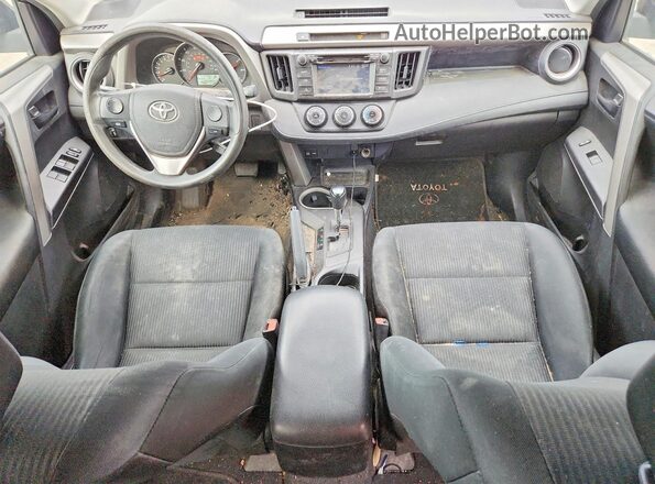 2T3BFREV0GW537084 2016 TOYOTA RAV4 Серый Вид панели приборов