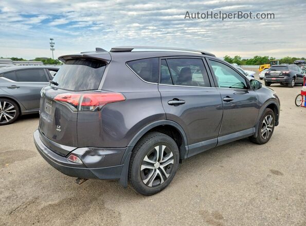 2T3BFREV0GW537084 2016 TOYOTA RAV4 Серый Задняя правая четверть