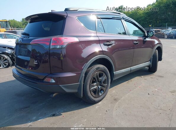 2T3BFREV0HW620256 2017 TOYOTA RAV4 Purple უკანა მარჯვენა