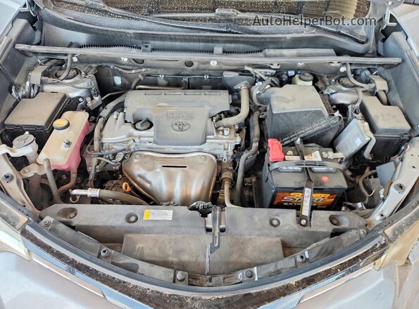 2T3BFREV0HW685883 2017 TOYOTA RAV4 Silver Вид підкапотного простору