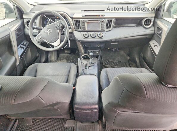 2T3BFREV0JW748941 2018 TOYOTA RAV4 White Dashboard view