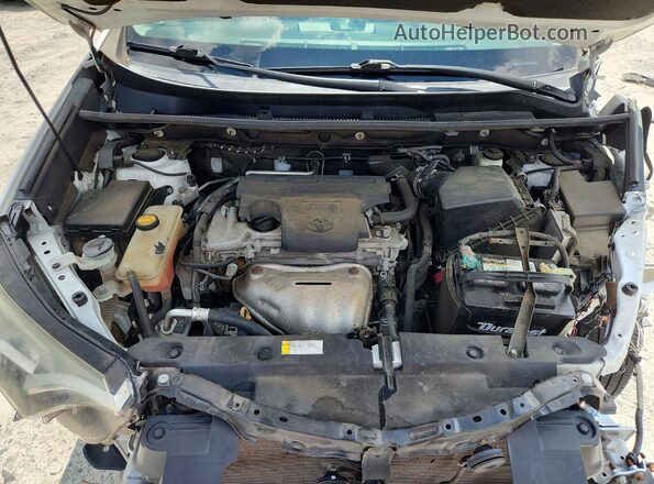 2T3BFREV0JW748941 2018 TOYOTA RAV4 White Engine compartment view
