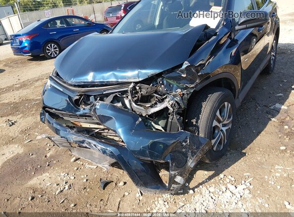 2T3BFREV0JW757168 2018 TOYOTA RAV4 Blue Front view