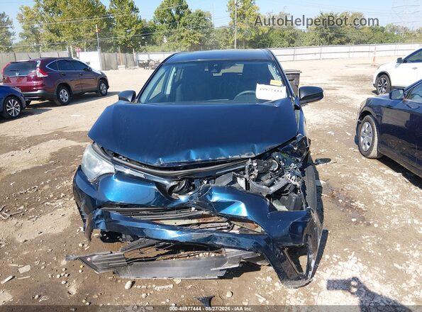 2T3BFREV0JW757168 2018 TOYOTA RAV4 Blue Dashboard view