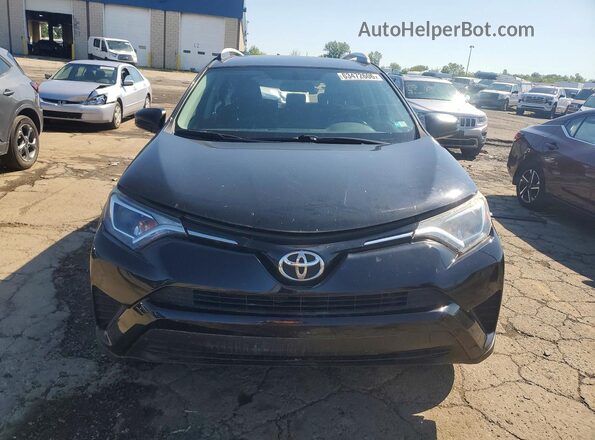 2T3BFREV1GW478501 2016 TOYOTA RAV4 Black წინა ხედი