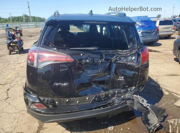 2T3BFREV1GW478501 2016 TOYOTA RAV4 Black უკანა ხედი