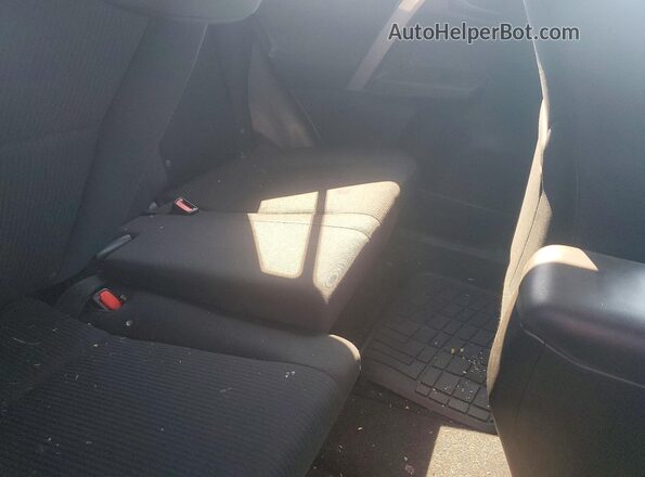 2T3BFREV1GW478501 2016 TOYOTA RAV4 Black უკანა სალონის ხედი