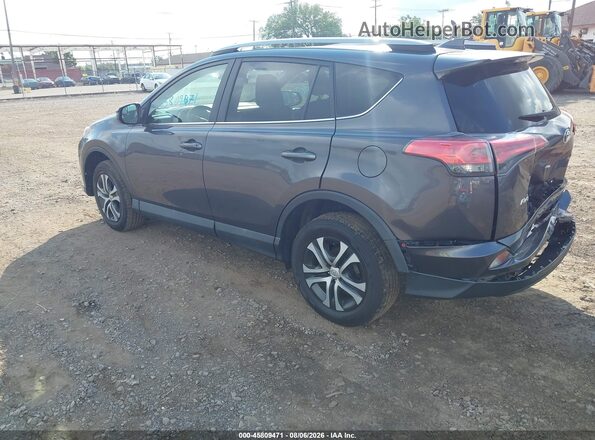 2T3BFREV1HW592113 2017 TOYOTA RAV4 Серый Задняя левая четверть