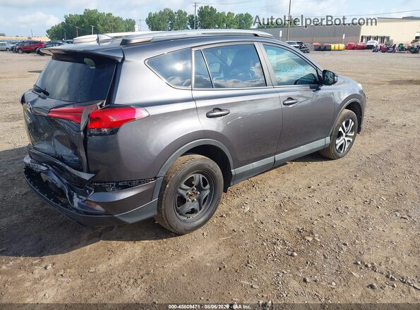 2T3BFREV1HW592113 2017 TOYOTA RAV4 Серый Задняя правая четверть