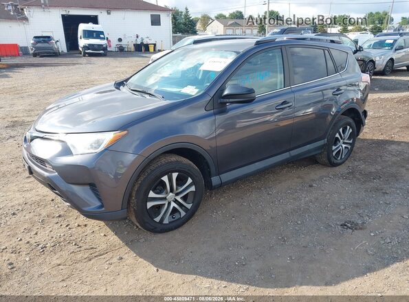 2T3BFREV1HW592113 2017 TOYOTA RAV4 Серый Передняя левая четверть